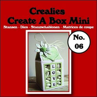 Crealies Box Stanzschablone - Nr. 06 - Milchkarton